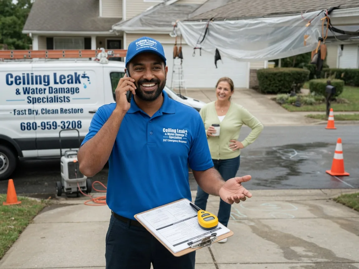 Ceiling Leak Cleanup Princeton Junction, NJ FAQs
